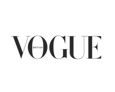 British Vogue Logo black